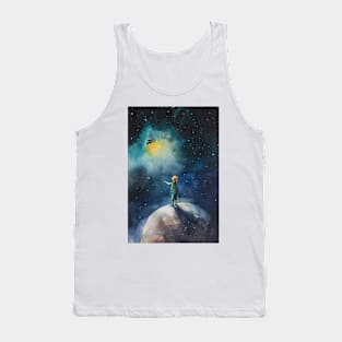 Little Prince Watercolor Tank Top